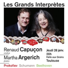Renaud Capu&ccedil;on et Martha Argerich